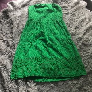 Strapless old navy dress